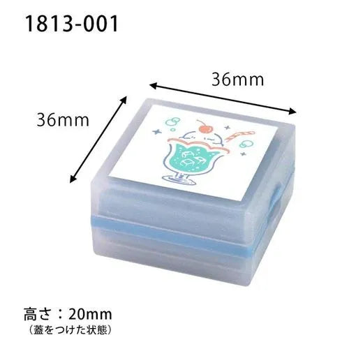KONOIRO Paintable Penetrating Stamp Mini - Cream Soda - Kodomo no Kao - Default Title by Techo Treats Stationery