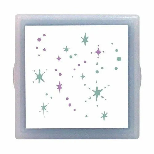 KONOIRO Paintable Penetrating Stamp Mini - Glitter - Techo Treats