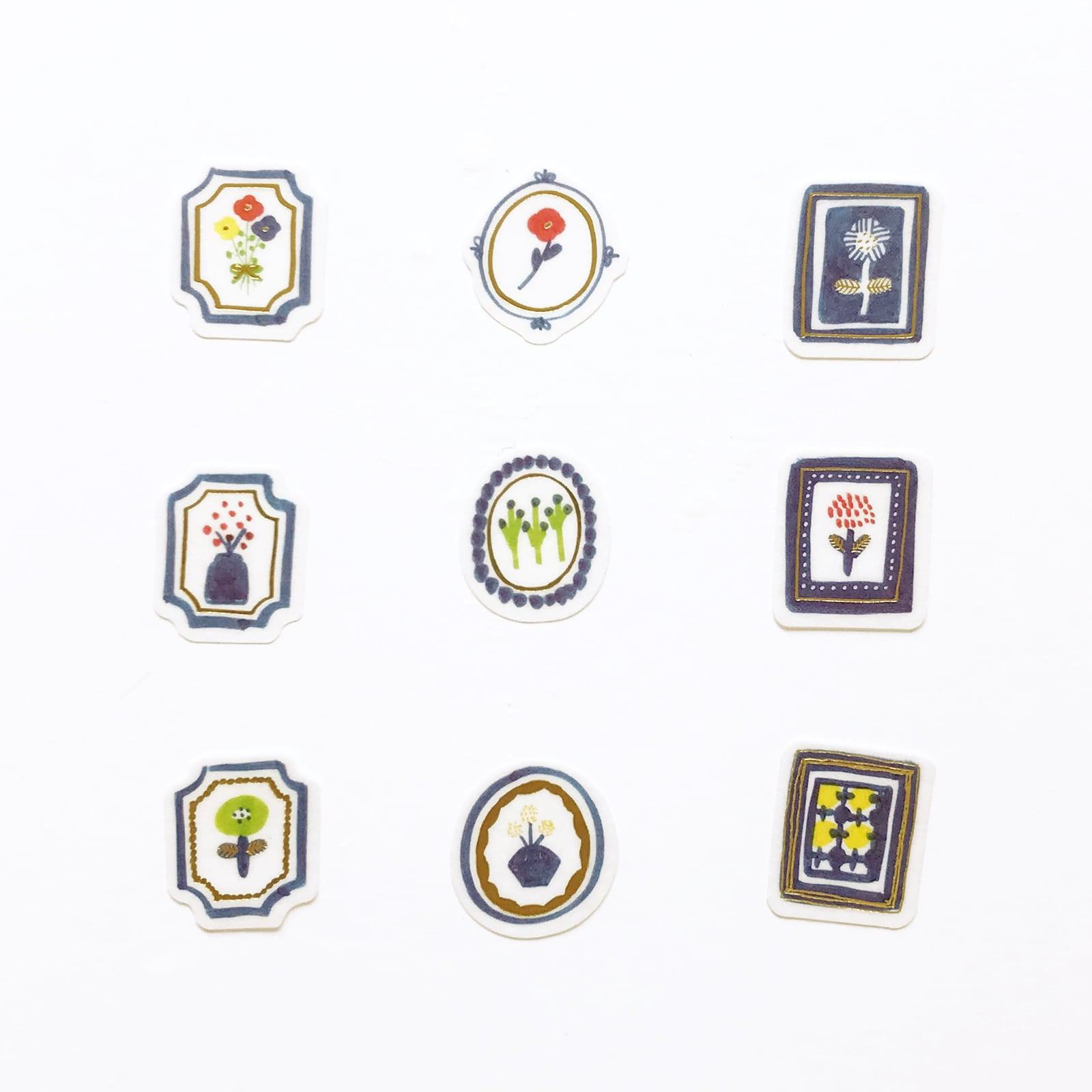 Kurogoma Flake Stickers - Painting - Techo Treats