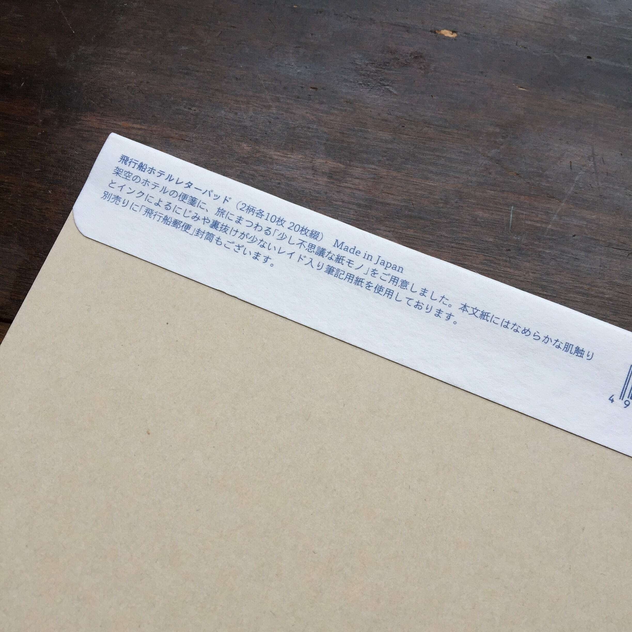 Kyupodo - Airship Hotel Letter Pad - Techo Treats