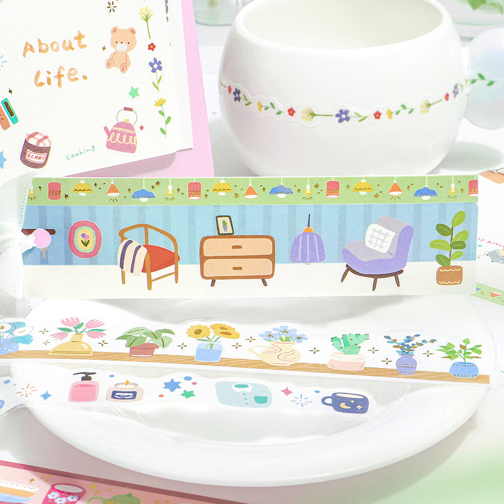 Ligne Deco Sticker - House Colors - Techo Treats