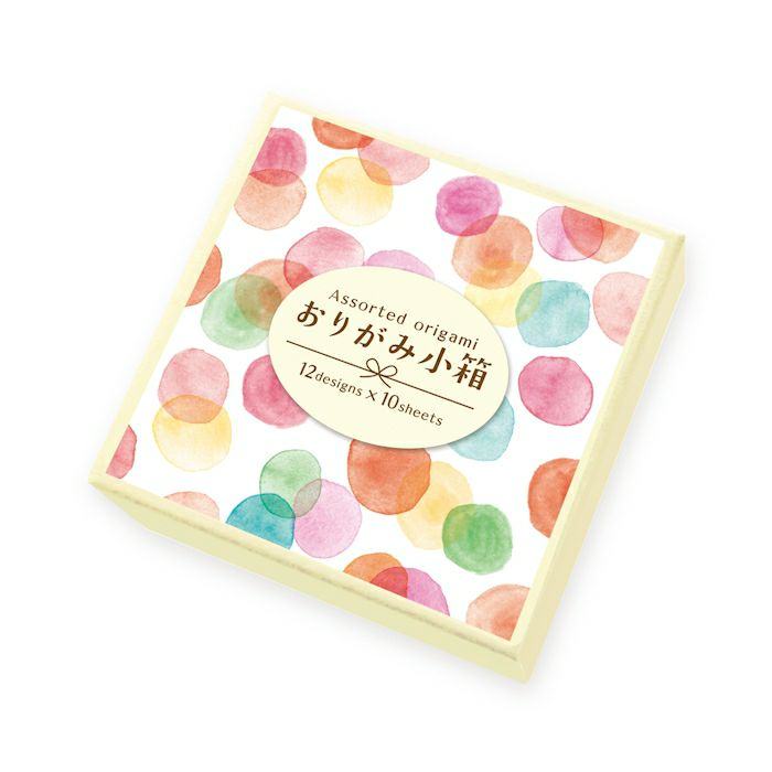 Little Box Assorted Origami - Warm Color - Furukawa Shiko - Default Title by Techo Treats Stationery