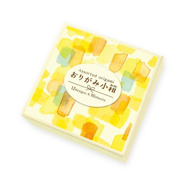 Little Box Assorted Origami - Warm Color - Furukawa Shiko - Default Title by Techo Treats Stationery