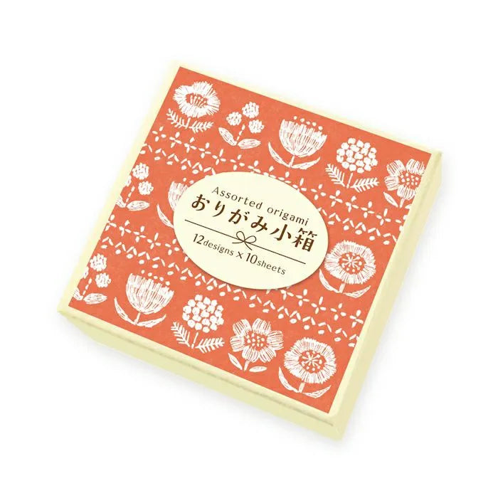 Little Box Assorted Origami - Warm Color - Furukawa Shiko - Default Title by Techo Treats Stationery