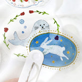 Maiden Brooch Clear Seal - Animal - Techo Treats