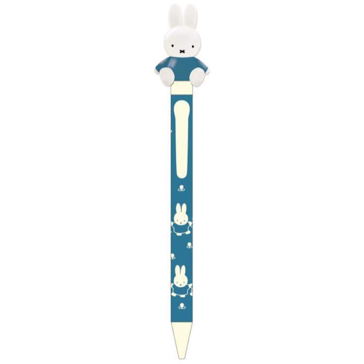 miffy Action Mascot 0.7mm Ballpoint Pen - Blue - Kutsuwa - Default Title by Techo Treats Stationery