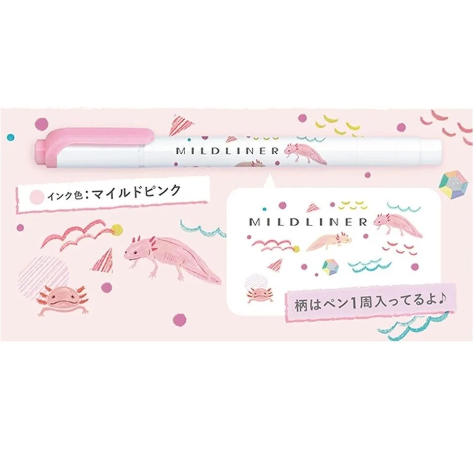 ZEBRA MILDLINER Highlighter - Limited Animal Pattern (10 colors)