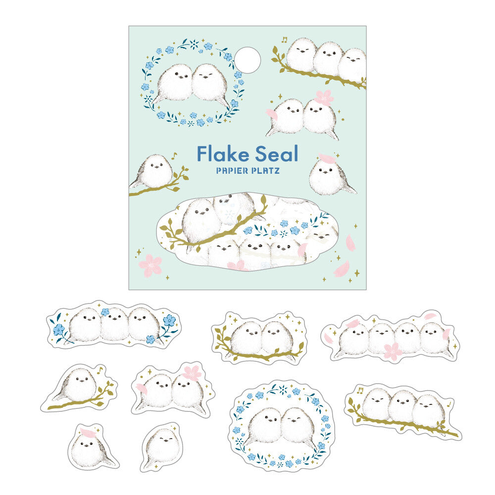 MILINA Flake Seal - LOVE SHIMAENAGA - Papier Platz - Default Title by Techo Treats Stationery