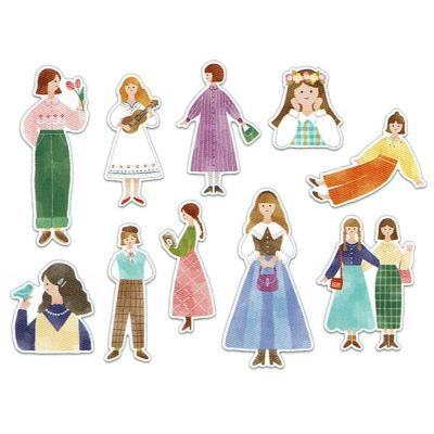 MIND WAVE Amie Sticker - Retro Girl - Default Title by Techo Treats Stationery