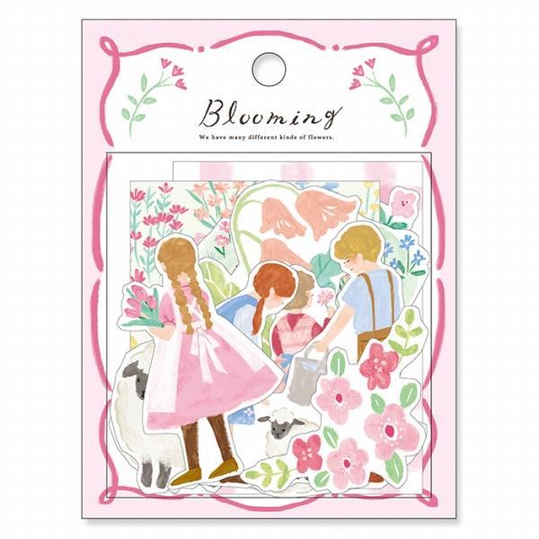 MIND WAVE Blooming Flake Sticker - Pink - Default Title by Techo Treats Stationery