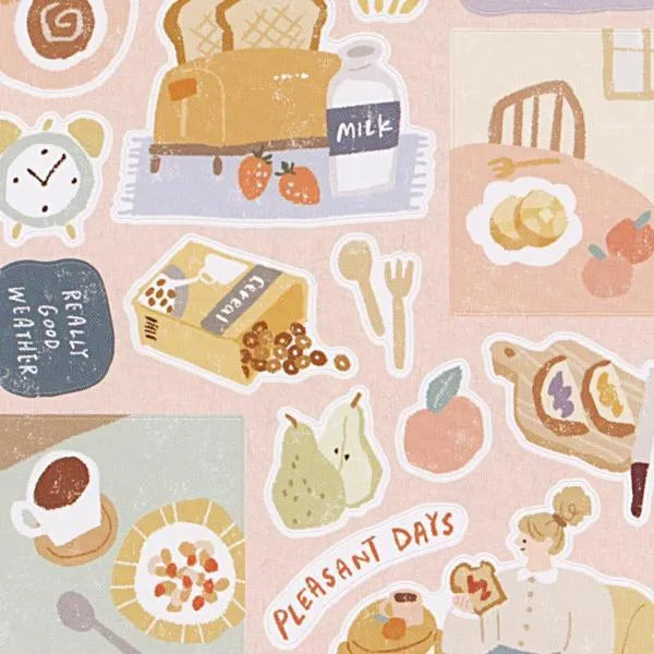 MIND WAVE Just Chilling Sticker - Brunch is ready - Default Title by Techo Treats Stationery