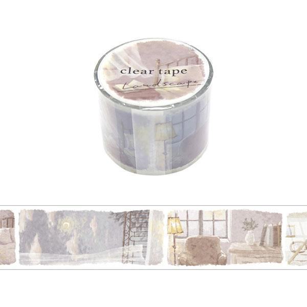 MIND WAVE Landscape Series clear tape - Late Night - Default Title by Techo Treats Stationery