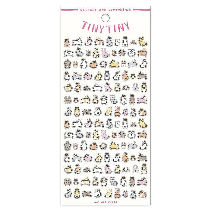 MIND WAVE Tiny Tiny Sticker - Rabbit - Default Title by Techo Treats Stationery