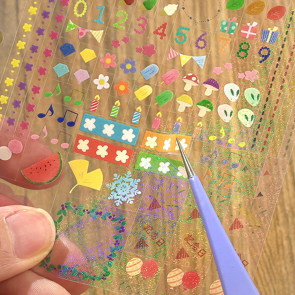 Mini CUBE Seal Planner Sticker - Anniversary - Techo Treats