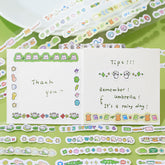 mini LINEA Roll Sticker - Green - Techo Treats