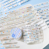 mini LINEA Roll Sticker - Pale Blue - Techo Treats