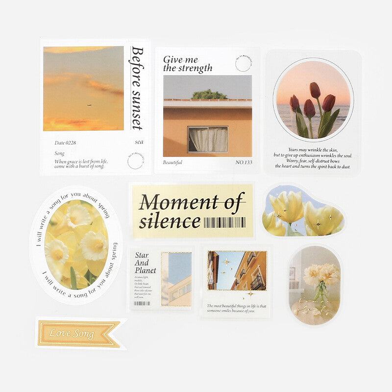 Mix Seal Photo Flake Stickers - Sunny Day - Techo Treats