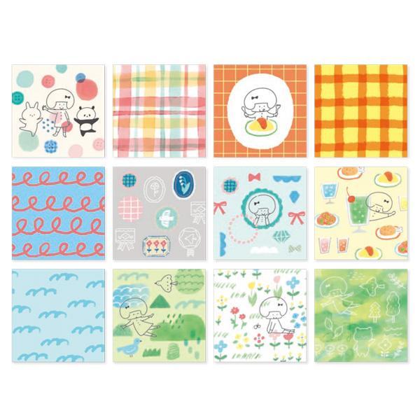mizutama kokoro moyou Assorted Origami - Cheerful and Breezy - Furukawa Shiko - Default Title by Techo Treats Stationery