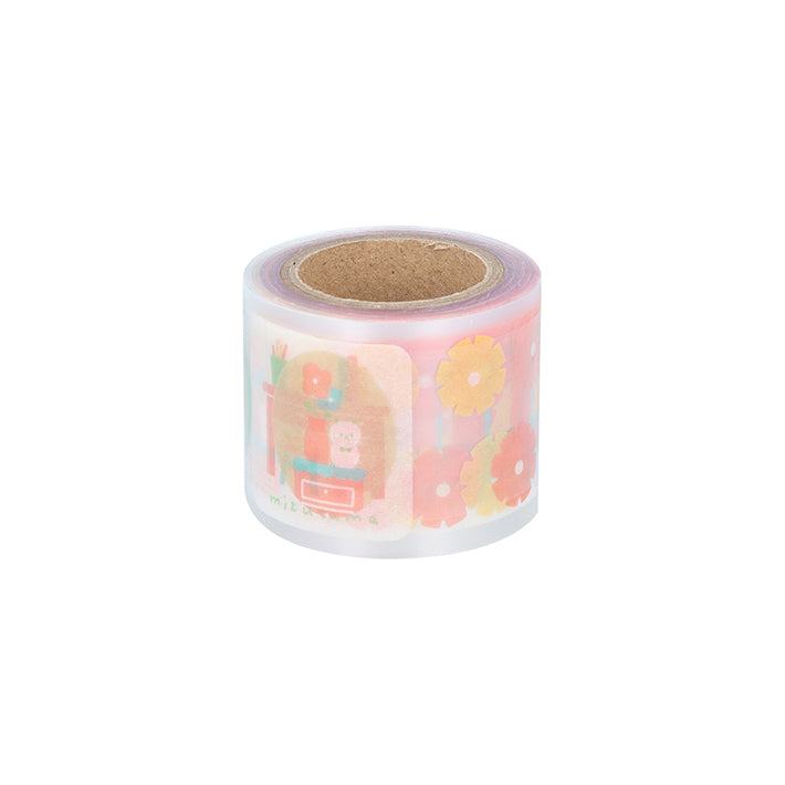mizutama Vol.2 Masking Stickers in Box - Retro Pattern - Sun-Star Stationery - Default Title by Techo Treats Stationery