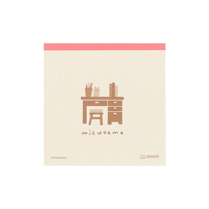 mizutama Vol.2 Square Memo - Retro Pattern - Sun-Star Stationery - Default Title by Techo Treats Stationery