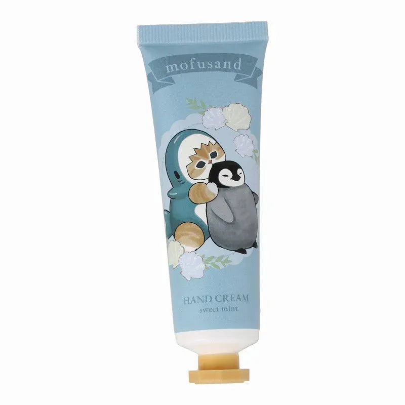 mofusand Hand Cream (3 styles) - SHOBIDO - Shark (Sweet Mint Scent) by Techo Treats Stationery