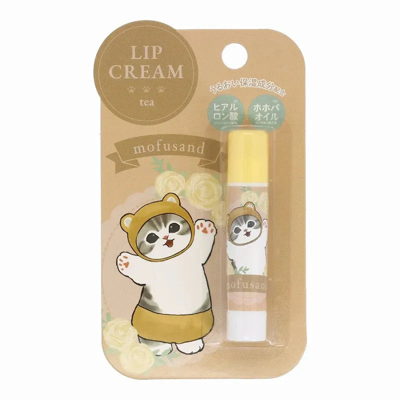 mofusand Lip Balm (3 styles) - SHOBIDO - Bear (Tea Scent) by Techo Treats Stationery