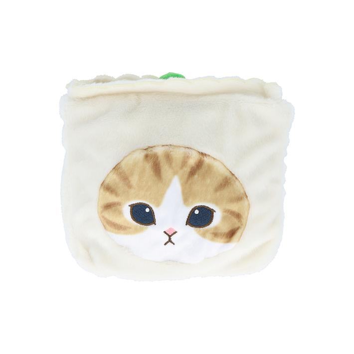 mofusand Vol.6 Reversible Plush Pen Pouch - Dim Sum - Sun-Star Stationery - Default Title by Techo Treats Stationery