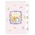 mofusand Vol.7 A4 Die-cut Clear Folder 5P - Pink - Techo Treats