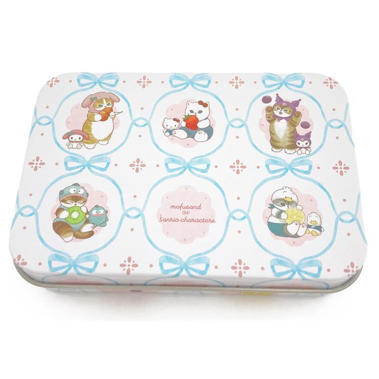 mofusand x Sanrio Vol.2 Memo in Tin - Ribbon - Techo Treats