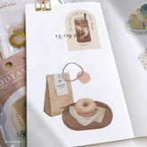 Mootasty Flake Stickers - Coffee - Techo Treats