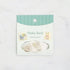Moriyama Schinako Flake Stickers - Rabbit and Flower Stamp - Techo Treats