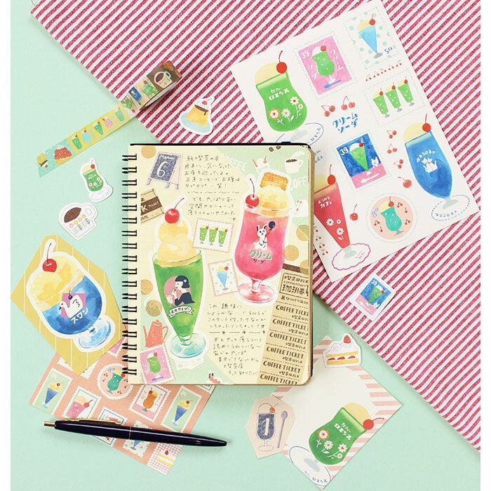 My Series Memo Pad - Cafe - Furukawa Shiko - Default Title by Techo Treats Stationery