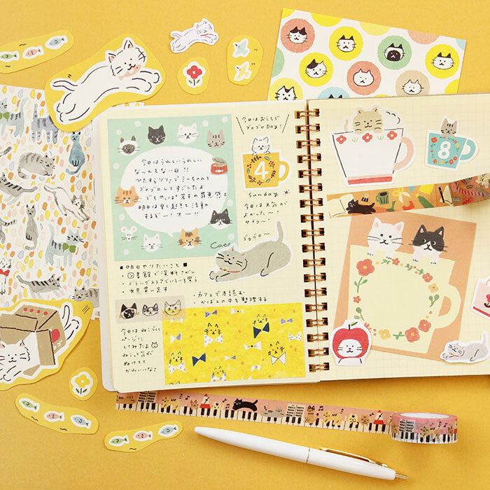 My Series Memo Pad - Cat - Furukawa Shiko - Default Title by Techo Treats Stationery