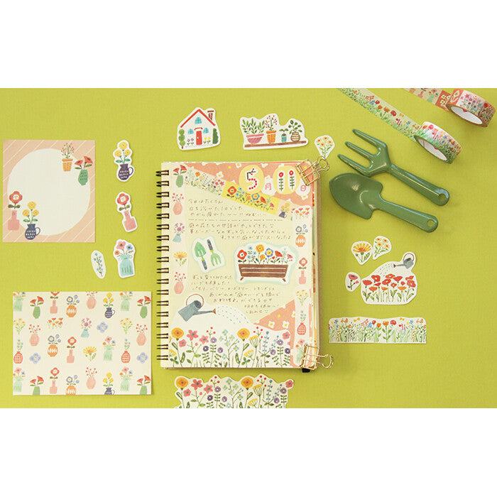 My Series Memo Pad - Flower - Furukawa Shiko - Default Title by Techo Treats Stationery