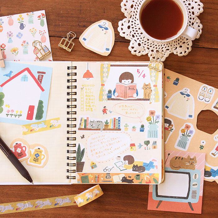 My Series Memo Pad - Home Time - Furukawa Shiko - Default Title by Techo Treats Stationery