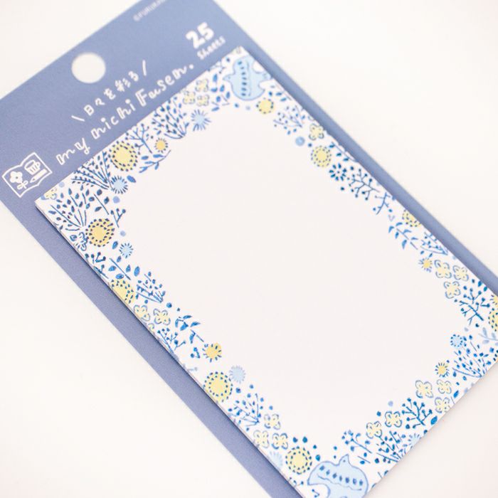 My Series Vol.4 Everyday Sticky Notes - Birds and Flowers - Furukawa Shiko - Default Title by Techo Treats Stationery