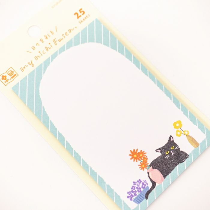 My Series Vol.4 Everyday Sticky Notes - Flower and Cat - Techo Treats