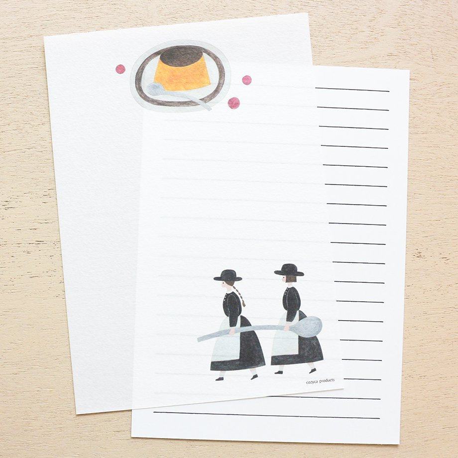 Necktie Letter Pad - large and small - cozyca products - Default Title by Techo Treats Stationery