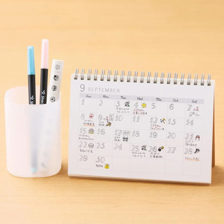 nototo 10 Themed Stick-type Mini Stamp - Number - Techo Treats