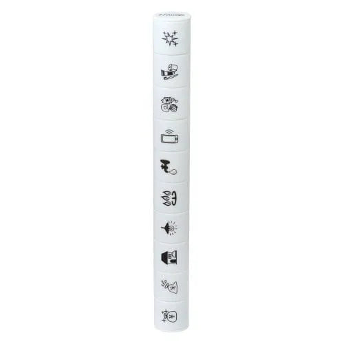 nototo 10 Themed Stick-type Mini Stamp - Spending Log - Techo Treats