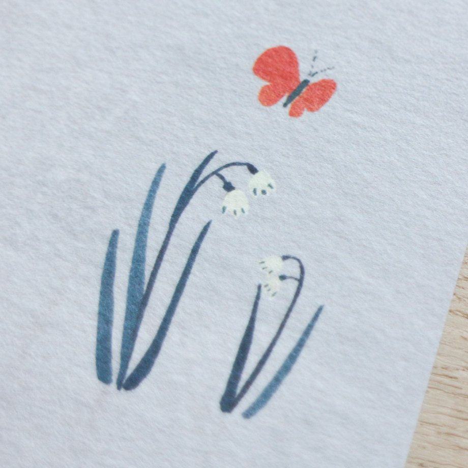Omori Yuko Letter Pad - Michikusa Bana - Techo Treats