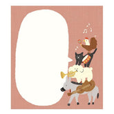 Paper Hill Bookstore Memo Pad - Forest Music Corps - Techo Treats