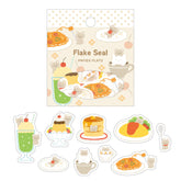 Papier Flake Seal - Bear Cafe - Techo Treats
