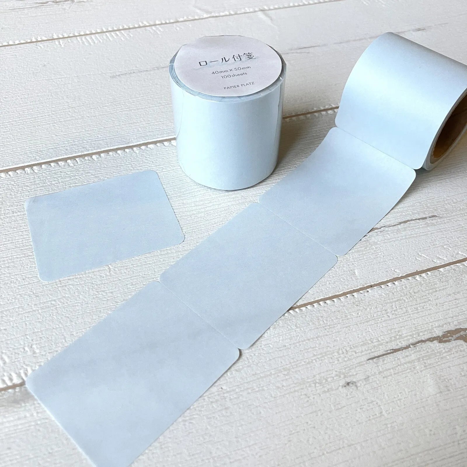 Plain Roll Sticky Notes (6 colors) (Gift) - Papier Platz - Beige by Techo Treats Stationery
