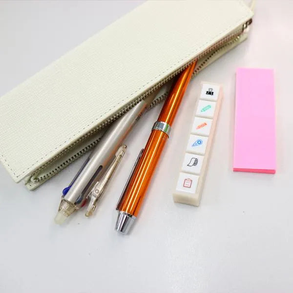 Pochitto6 Push-button Stamp Vol.2 - Stationery 2 - Techo Treats