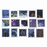 Post Office Foil-stamped Flake Seal - Shooting Star - Techo Treats