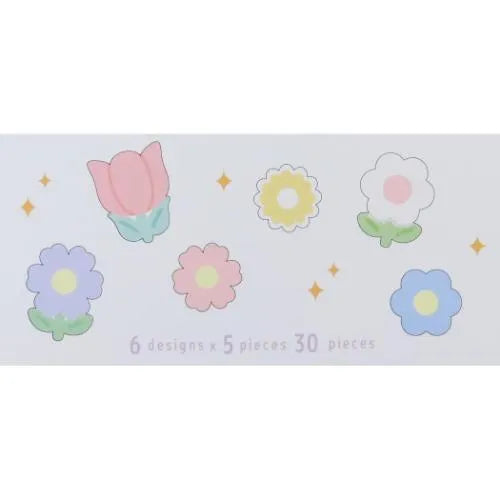 Puff Sponge Seal Flake - Flowers - KAMIO JAPAN - Default Title by Techo Treats Stationery
