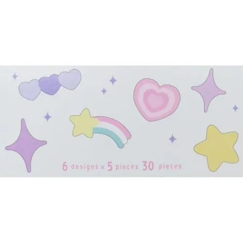 Puff Sponge Seal Flake - Kirakira - KAMIO JAPAN - Default Title by Techo Treats Stationery