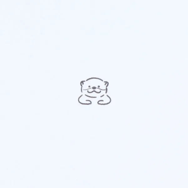 Pyokkori 3-in-1 Penetrating Stamp Vol.1 - Otter - Sun-Star Stationery - Default Title by Techo Treats Stationery