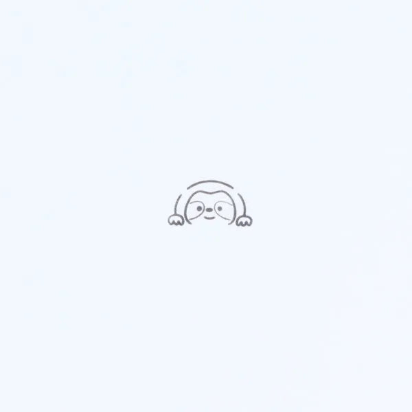 Pyokkori 3-in-1 Penetrating Stamp Vol.1 - Sloth - Sun-Star Stationery - Default Title by Techo Treats Stationery